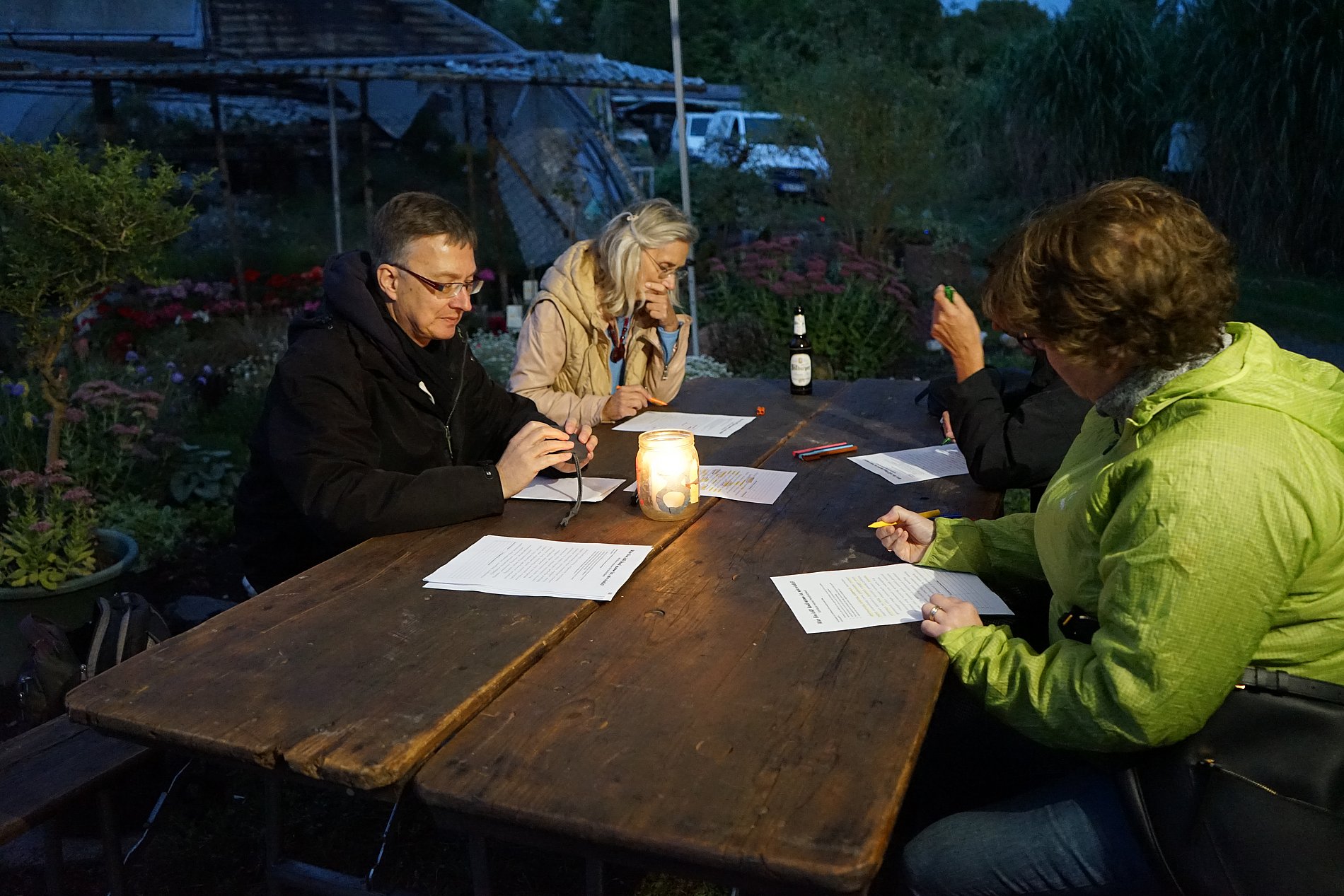 "Wer bin ich? Und wenn ja, wie viele?" Der Buchtitel stand Pate für die zweite Station des Job-Talk-Parcours